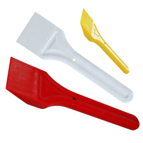 Xpert Glazing Shovels (red, white and Yellow)
