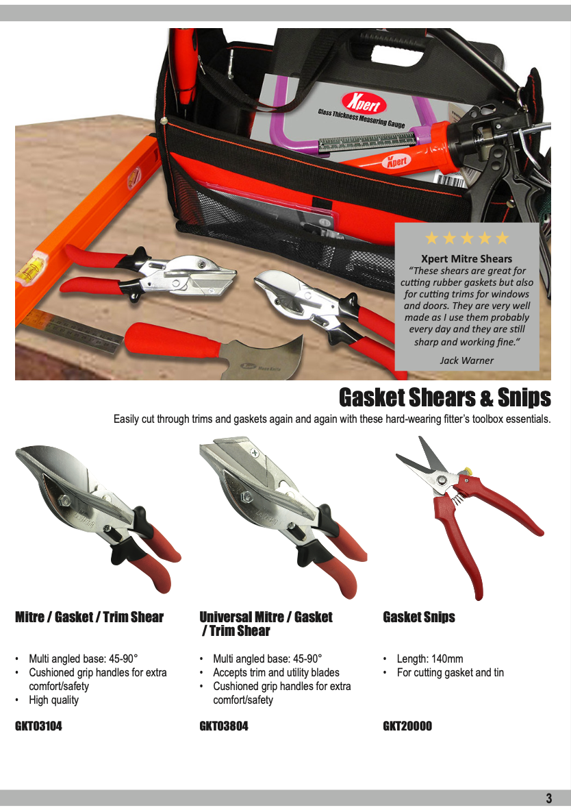 gasket shears and snips
