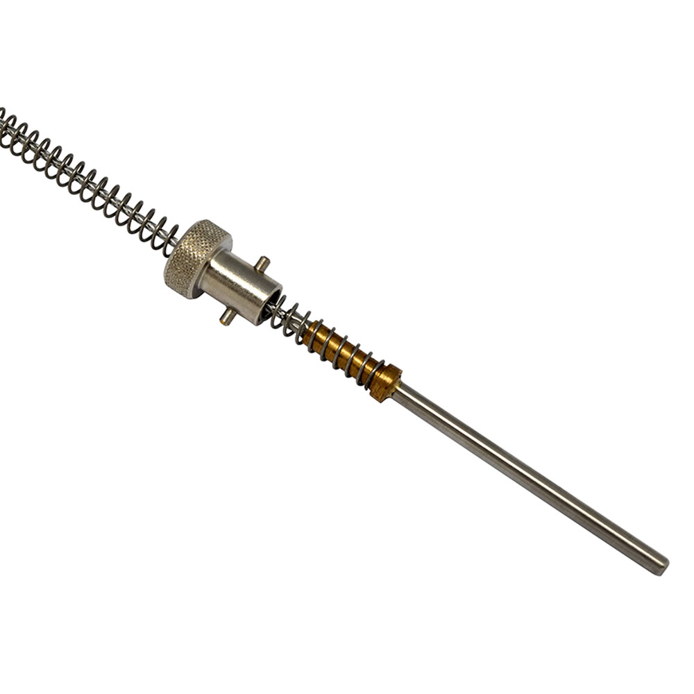 probe thermocouple with spring cap